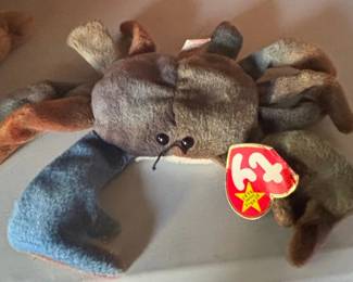 Ty Beanie Babies Claude the Crab Style