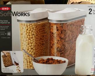 OXO SoftWorks Pop Cereal Dispenser Set