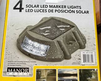 Manor House Solar LED Marker Lights Pack