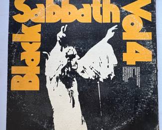 Black Sabbath Vol. Vinyl Record  Original Pressing