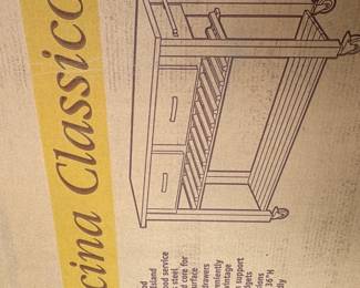 Fucina Classico Kitchen Island Cart