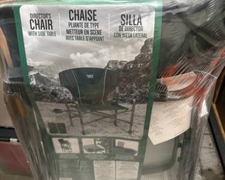 Timber Ridge Directors Chair with Side Table