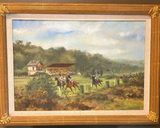 French oil on canvas