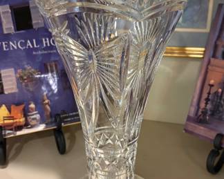 Waterford anniversary vase