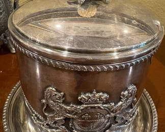 English tea caddy