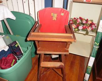 Vintages Doll High Chair