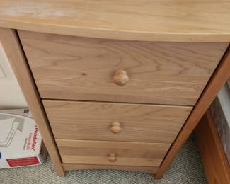 Beside Cabinets.