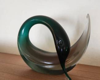 Art Glass Piece by Salviati Murano...'Love Knot' Bird