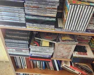 CD's and DVD's.