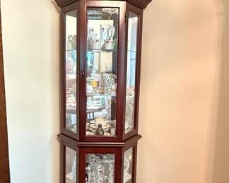 Corner Display Cabinet