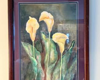Calla Lily Painting