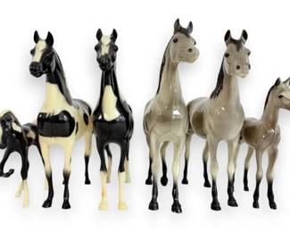 Plastic Horse Figures