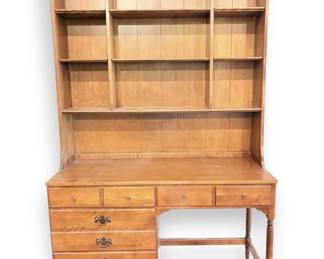 Ethan Allen Desk With Hutch