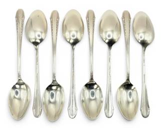 Enchantress International Sterling Silver 6 Spoons 183g Total