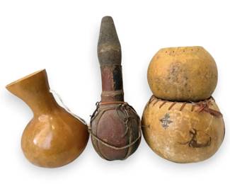 Four Gourd Containers