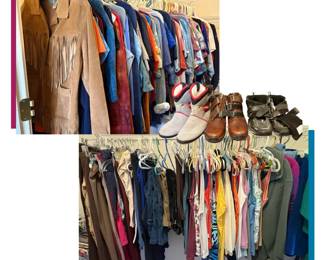 Womens Mystery Closet  Sizes MXL Tops, XL Bottoms,  Size 9 Shoes