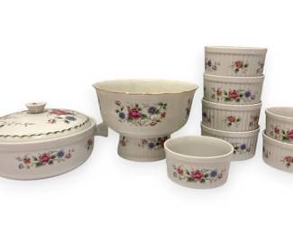 Andrea by Sadek Spring Night Floral Casserole Dish  More