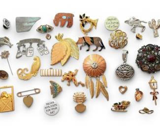 Pins, Brooches, And Pendants