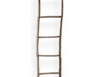 Tall Wooden Decorative Ladder
