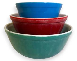 PYREX Primary Color Mixing Bowls
