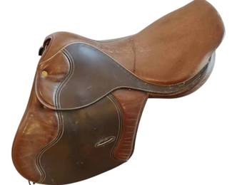 Crosby England Grand Prix Jumping Saddle with Mexican Wool Blanket Rug