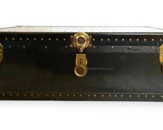 National Vulcanized Fibre Co. Steamer Trunk