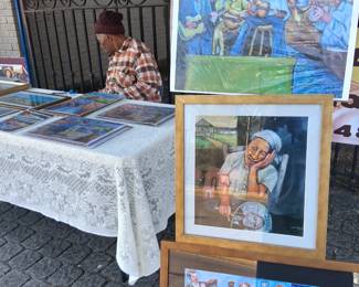 ORIGINAL ART BY CALVIN FARRAR