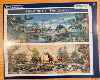Unused postage stamps