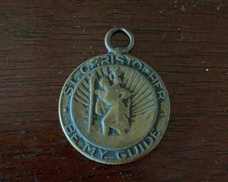 Saint Christopher metal