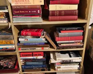 Bibles and catholic books