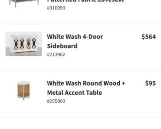 40% of original price we bought last October for staging.