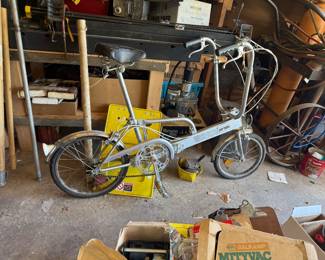 Portable bike will fold