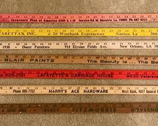 Yard sticks