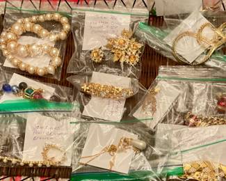 Fine vintage costume Jewelry