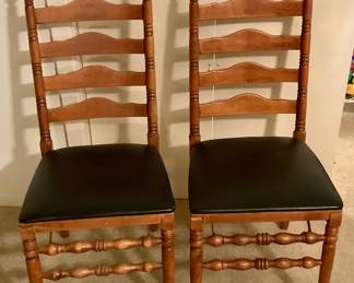 Ethen Allen vintage folding chairs have 6 available
