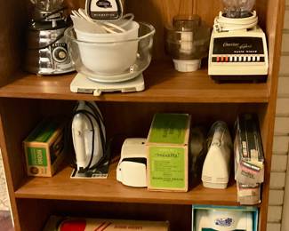 Small vintage appliances