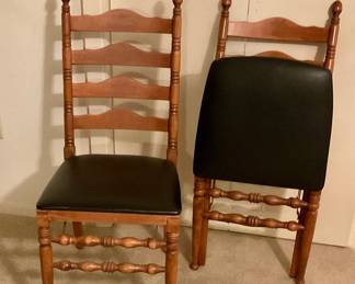Folding chairs on up one down