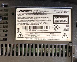 Bose Wave Model AWRCC2 Made in USA