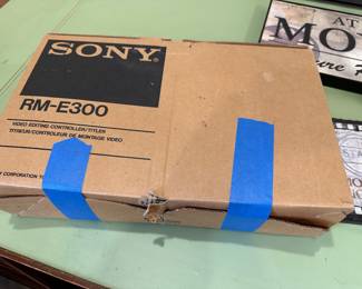 New inbox, Sony RM E 300 Video editing machine
