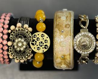 Vintage chunky bracelets