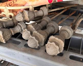 Cast-iron hose guides