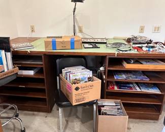 Industrial size drafting table