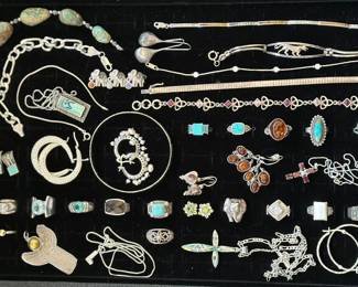 Sterling silver jewelry