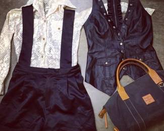 Satin Shortalls