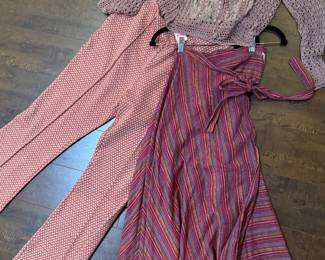 India-made wrapskirts & Tops
