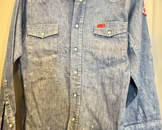 Pearl snap denim 