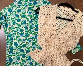 Crochet, Cotton, Knit, and Poly Blouses