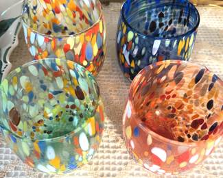 Murano glass set