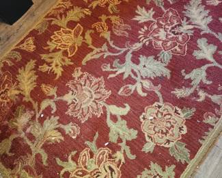 Pottery Barn Wool Rug.