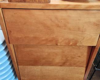 Two MCM Bedside Cabinets.